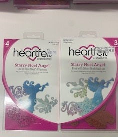HEARTFELT STARRY NOEL ANGEL STAMP AND DIE SET - SET3997