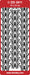 STICKER BUTTERFLIES SILVER - DD5811S
