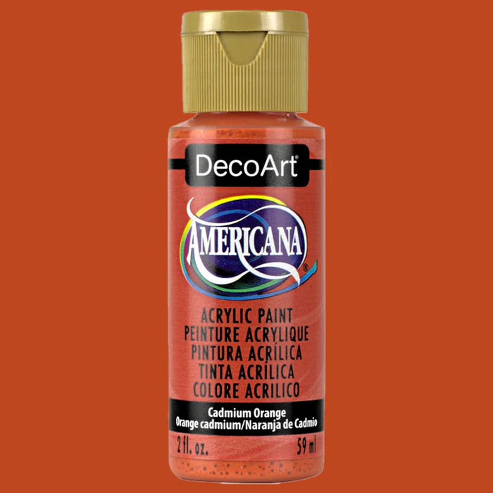 DECOART AMERICANA ACRYLIC PAINT-DA CADMIUM ORANGE-DA014