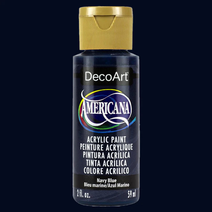 DECOART AMERICANA ACRYLIC PAINT 2OZ NAVY BLUE - DA035