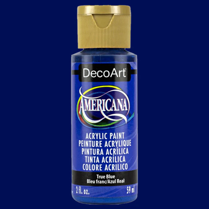 DECOART AMERICANA ACRYLIC PAINT TRUE BLUE- DA036