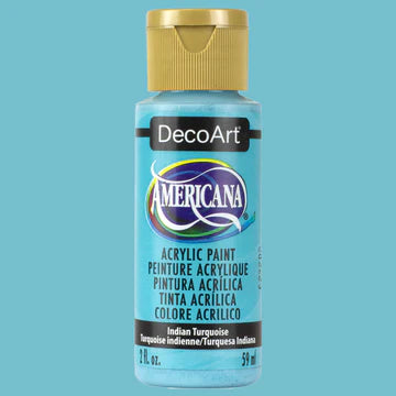 DECOART AMERICANA ACRYLIC PAINT TURQUOISE - DA087