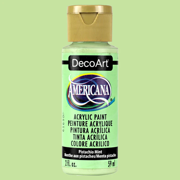 DECOART AMERICANA ACRYLIC PAINT PISTACHIO MINT- DA253