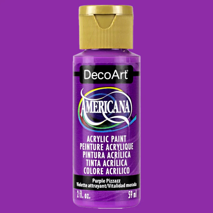 DECOART AMERICANA ACRYLIC PAINT- PURPLE PIZZAZZ- DA302