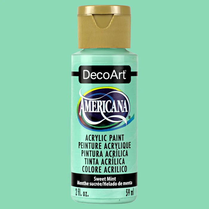 DECOART AMERICANA ACRYLIC PAINT SWEET MINT DA317