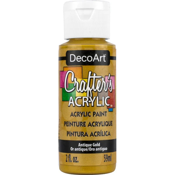 CRAFTER'S ACRYLIC ANTIQUE GOLD - DCA05