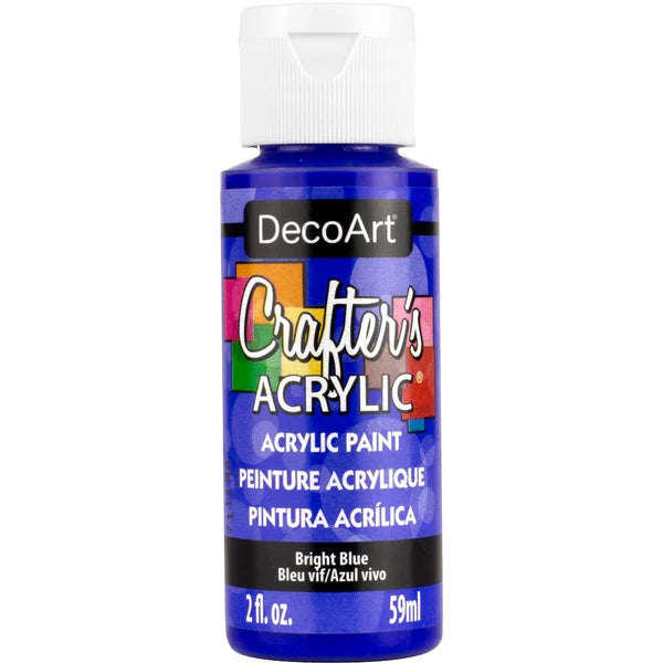 CRAFTER'S ACRYLIC BRIGHT BLUE - DCA101