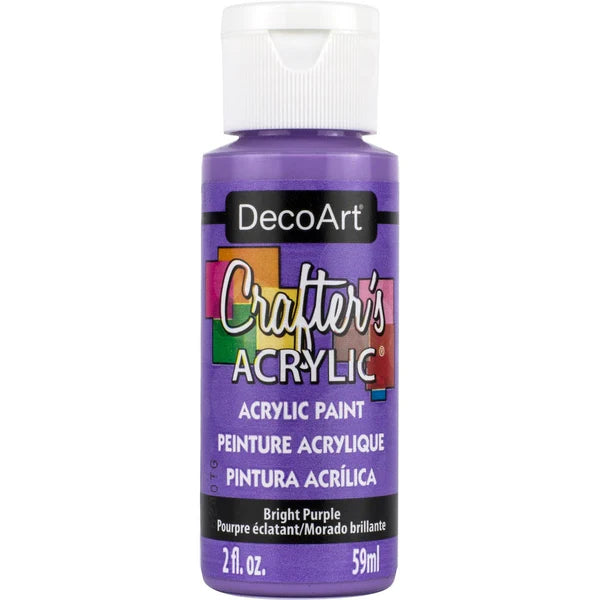 CRAFTER'S ACRYLIC BRIGHT PURPLE - DCA110