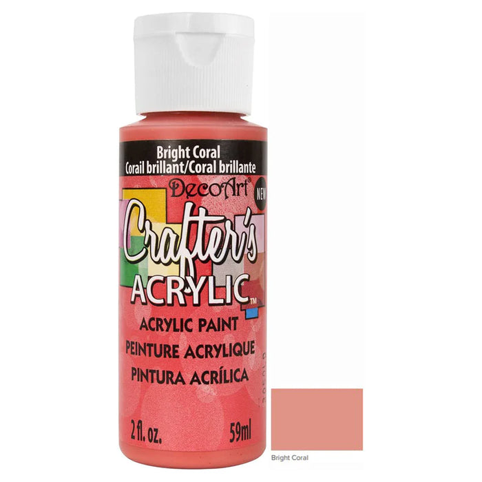 CRAFTER'S ACRYLIC BR CORAL - DCA137