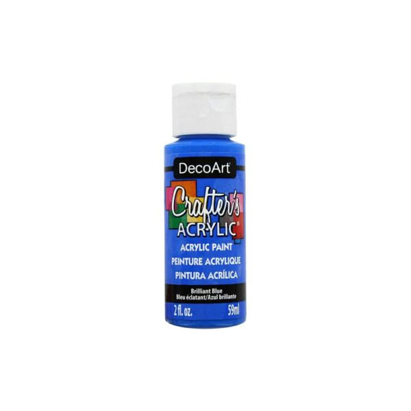 CRAFTER'S ACRYLIC BRILLIANT BLUE - DCA141