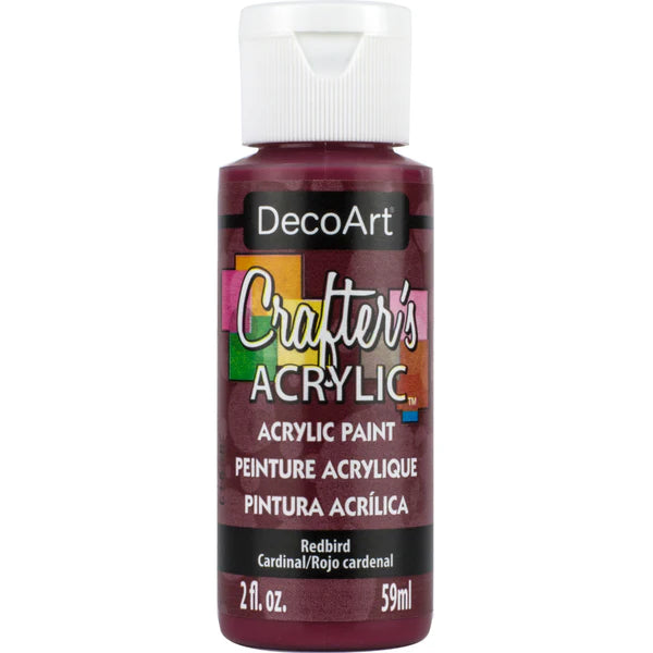 CRAFTER'S ACRYLIC REDBIRD - DCA63