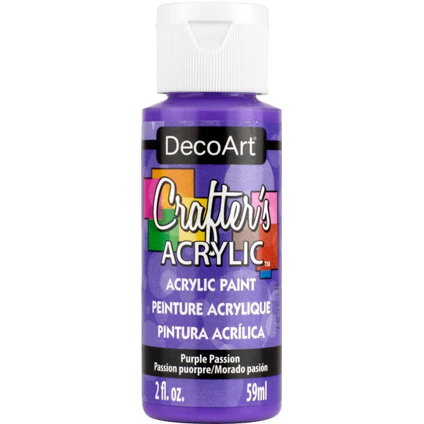 CRAFTER'S ACRYLIC PURPLE PASSON - DCA72