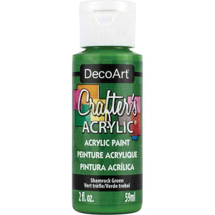 CRAFTER'S ACRYLIC SHAMROOK GREEN - DCA84
