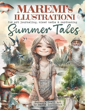 MAREMI'S SMALL ART BOOK BY MARTA LAPKOWSKA SUMMER TAILES(Pre order now shipping early August 26)
