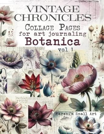 MAREMI'S SMALL ART BOOK BY MARTA LAPKOWSKA  VINTAGE CHRONICLES BOTANICA  -  MOD2075458384