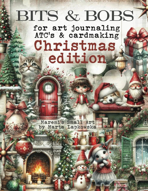 MAREMI'S SMALL ART BOOK BY MARTA LAPKOWSKA  BITS AND BOBS CHRISTMAS EDITION - MOD207