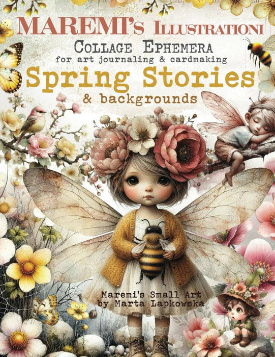 MAREMI'S SMALL ART BOOK BY MARTA LAPKOWSKA SPRING STORIES AND BACKGROUND -  MOD2081891749