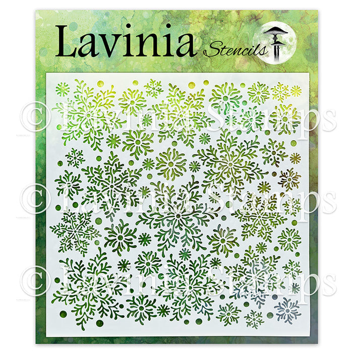 LAVINIA STENCILS 8 X 8 SNOWFLAKE - ST047