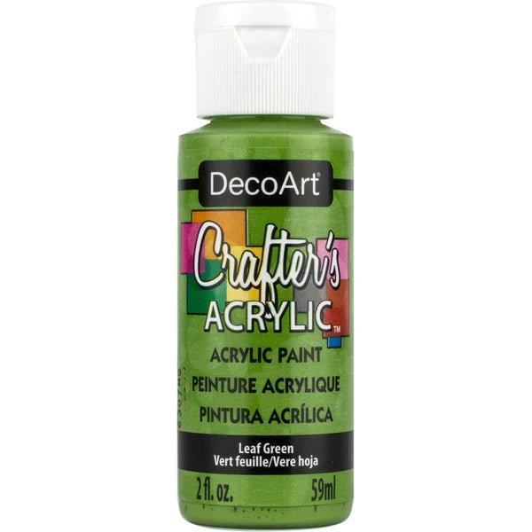 CRAFTER'S ACRYLIC LEAF GREEN - DCA36