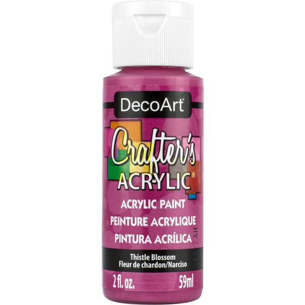 CRAFTER'S ACRYLIC THSTL BLOS- - DCA67
