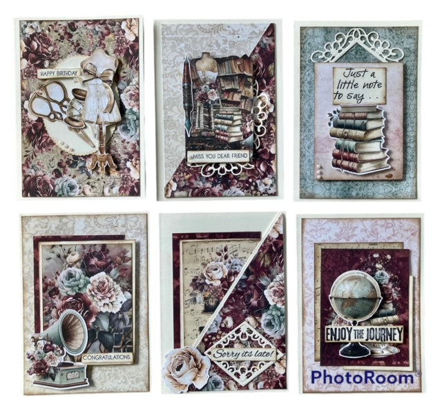 LYN'S MINTAY VINTAGE ANTIQUE CARD KIT