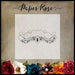 PAPER ROSE DIE ORNATE BORDER