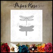 PAPER ROSE DIE  DRAGONFLY SMALL