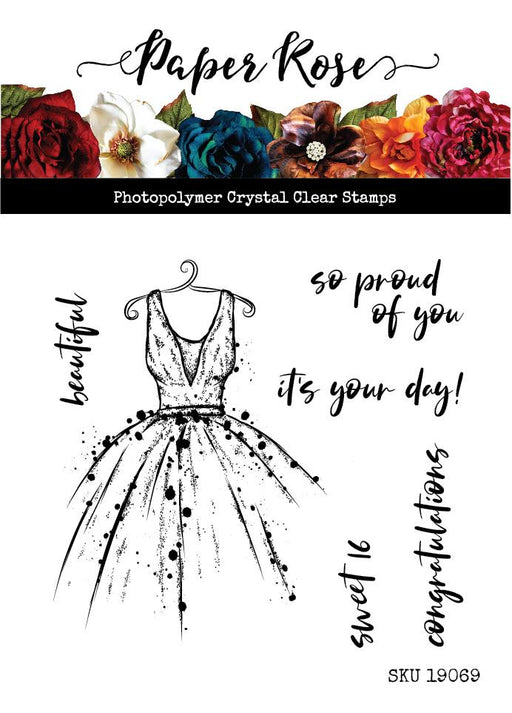 PAPER ROSE STAMPS ITS YOUR DAY - 19069