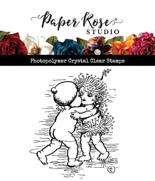 PAPER ROSE STAMP SNUGGLEPOT AND CUDDLEPIE DANCING - 24487