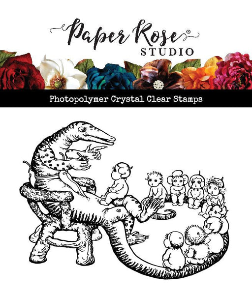PAPER ROSE STAMP MAY GIBBS MR LIZARD - 24490