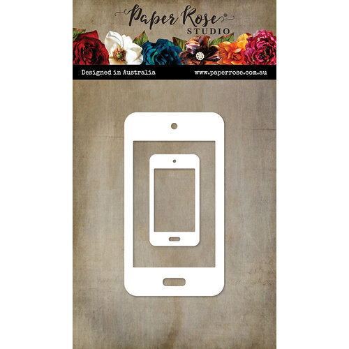 PAPER ROSE DIE MOBILE PHONE - 28420