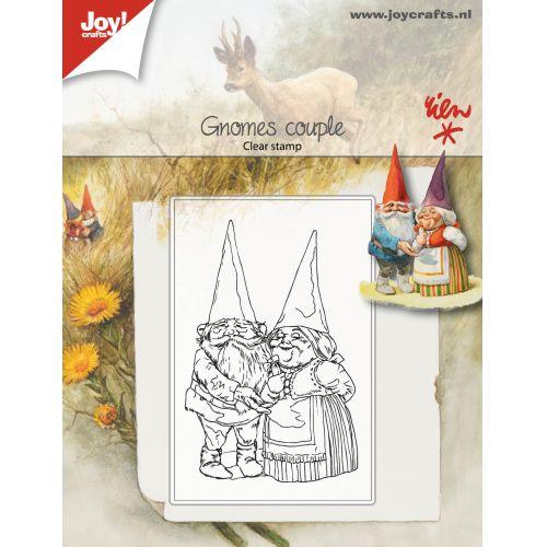 JOY CRAFTS STAMP GNOMES COUPLE - 64100509