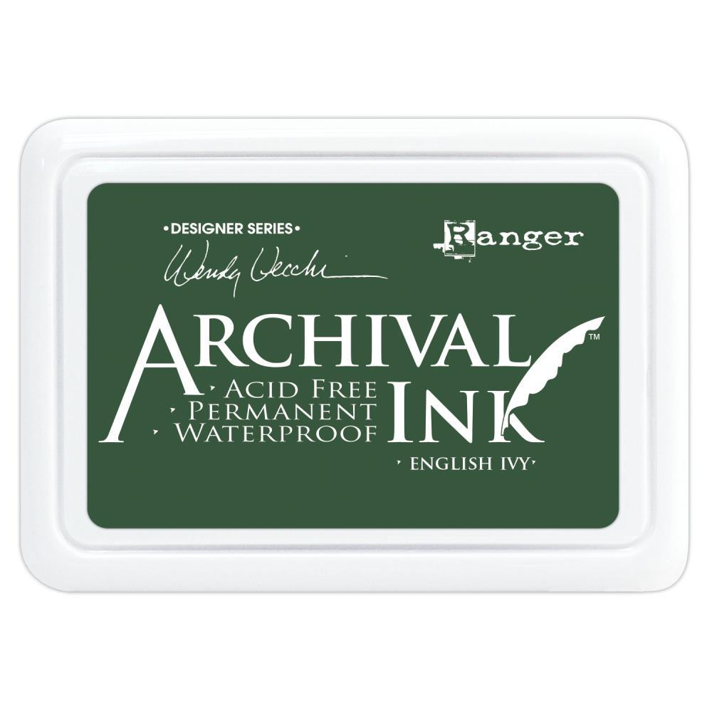RANGER ARCHIVAL INK PAD ENGLISH IVY - AID73970