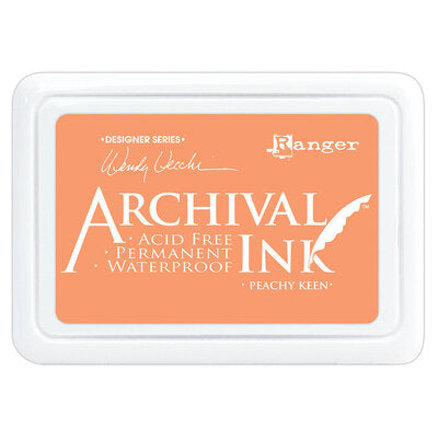 RANGER ARCHIVAL INK PAD PEACHY KEEN - AID81852