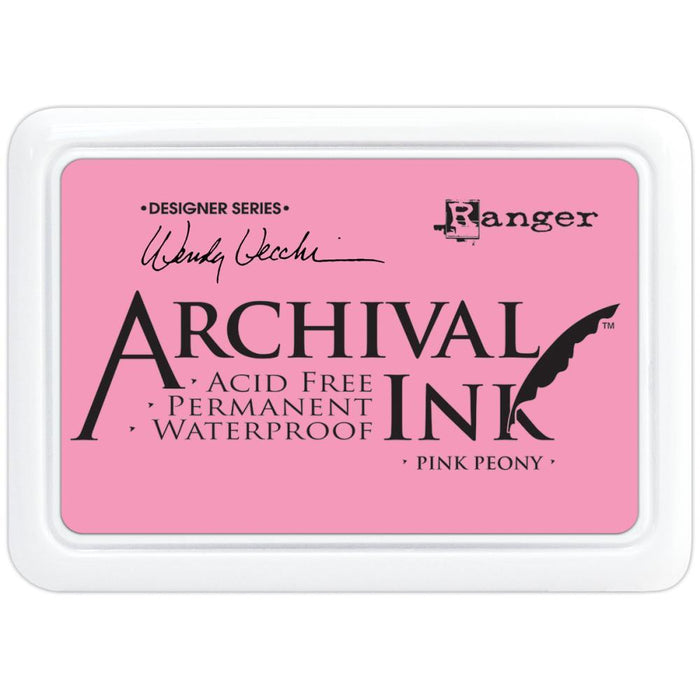 RANGER ARCHIVAL INK PAD PINK PEONY