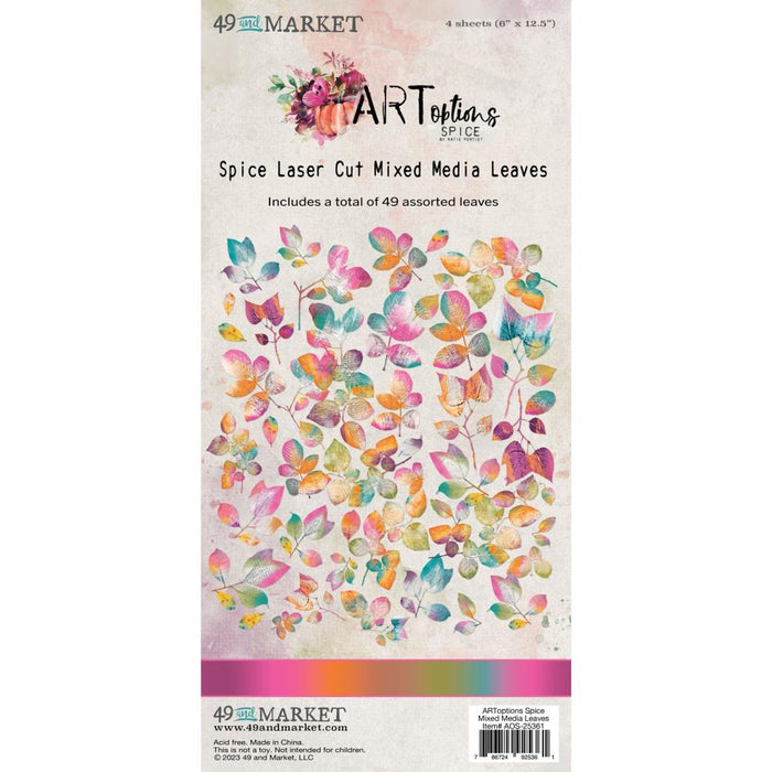 49 AND MARKET ART TOPTIONS SPICE LASER CUTS LEAVES - AOS-25361