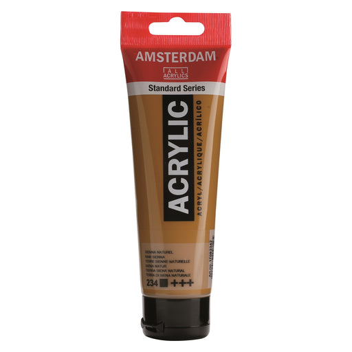 AMSTERDAM  ACRYLICS  PAINT 120ML RAW SIENNA
