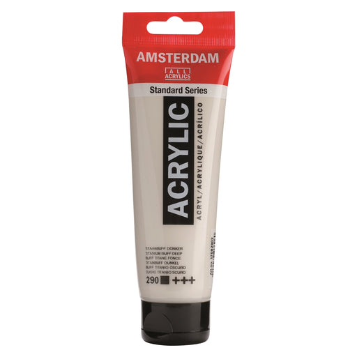 AMSTERDAM  ACRYLICS  PAINT 120ML TITANIUM BLUFF DEEP