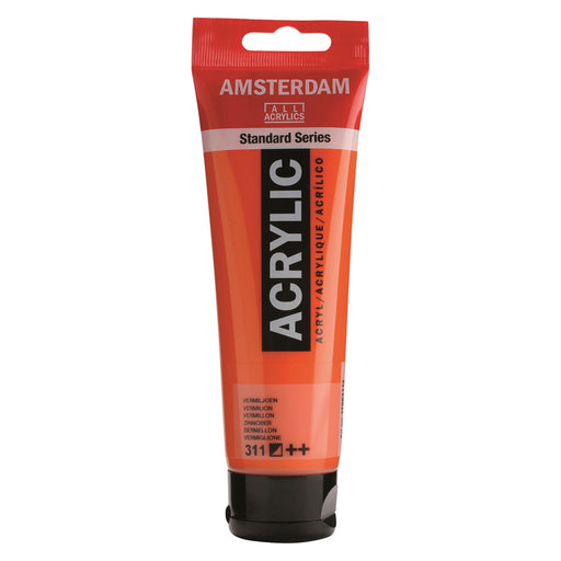 AMSTERDAM  ACRYLICS  PAINT 120ML VERMILION