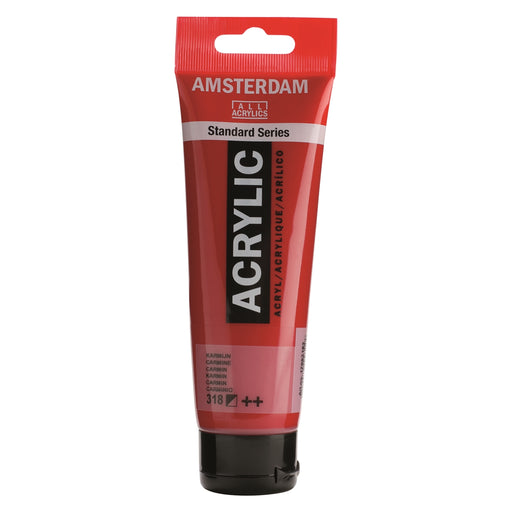 AMSTERDAM  ACRYLICS  PAINT 120ML CARMINE
