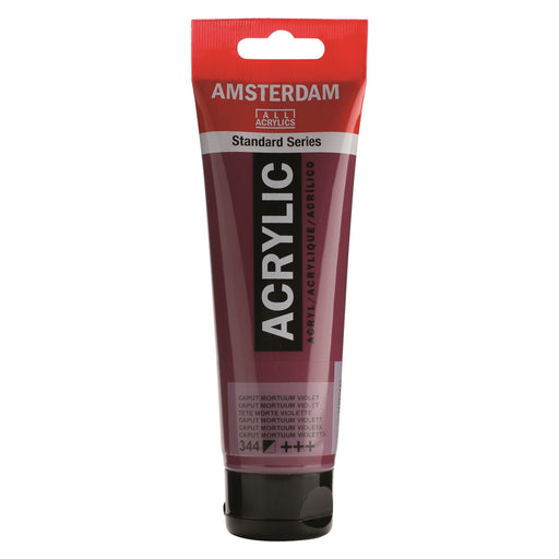 AMSTERDAM  ACRYLICS  PAINT 120ML CAPUT MORTUUM VOILET