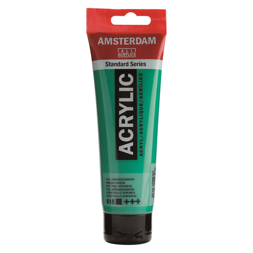 AMSTERDAM  ACRYLICS  PAINT 120ML EMERALD GREEN