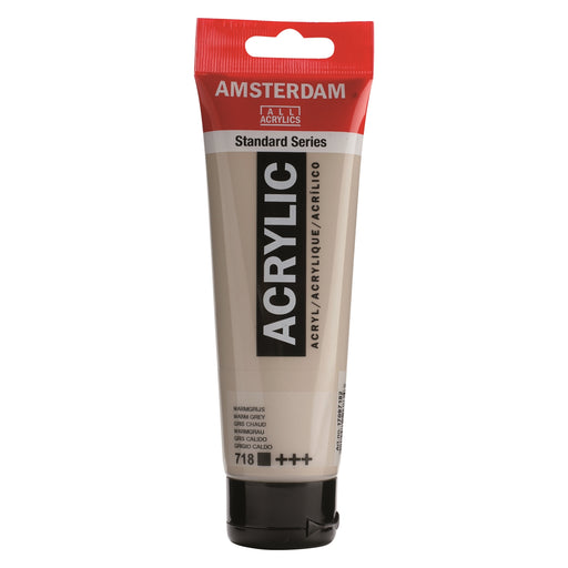 AMSTERDAM  ACRYLICS  PAINT 120ML WARM GREY