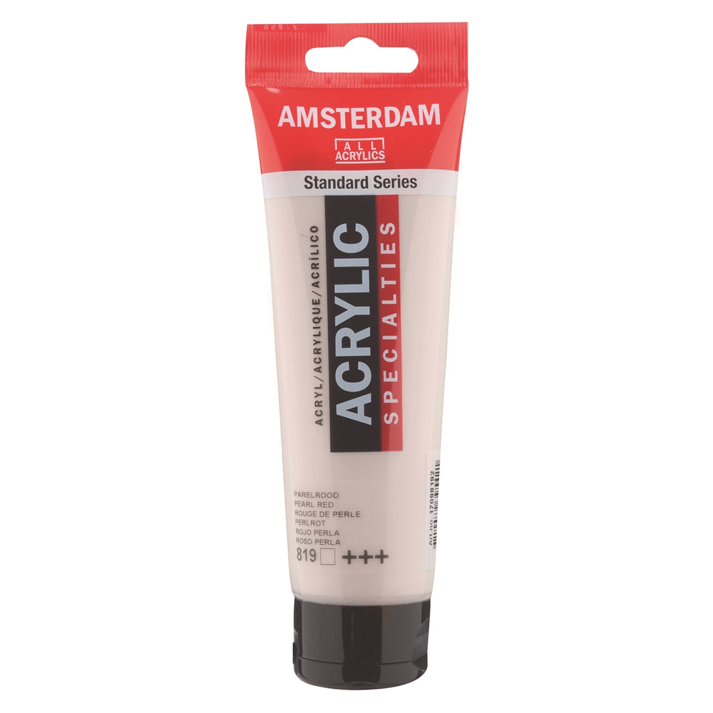 AMSTERDAM  ACRYLICS  PAINT 120ML PEARL RED
