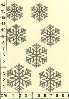 CHIPBOARD SNOWFLAKES 02