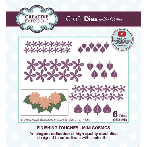 CREATIVE EXPRESSIONS SUE WILSON FINISHING TOUCHES COLLECTION - CED1543