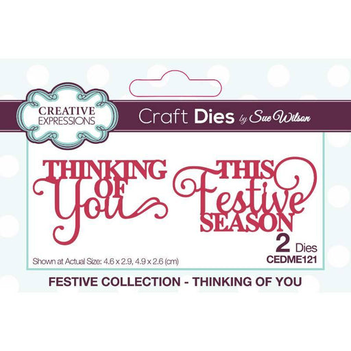 CREATIVE EXPR SUE WILSON MINI EXPRESSIONS THINKING OF YOU - CEDME121