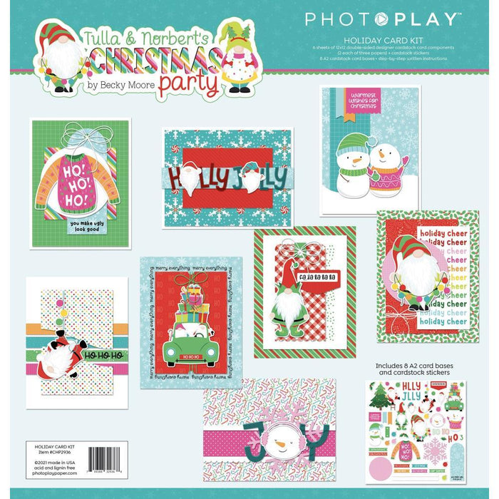 PHOTO PLAY 12X12PAPER PACK TULLA & NORBERTS CHRISTMAS PARTY - CHP2936