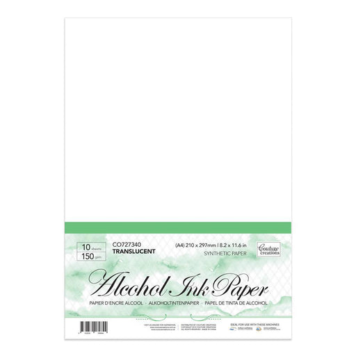 COUTURE CREATIONS ALCHHOL INK PAPER TRANSLUCENT - CO727340