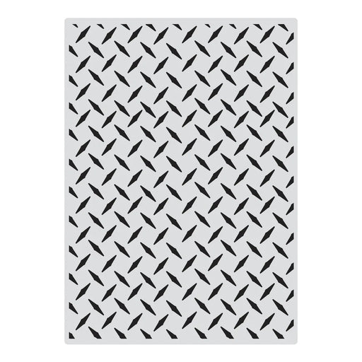 COUTURE CREATIONS CLEAR STAMP 5 X 7 CHECKERPLATE - CO728408